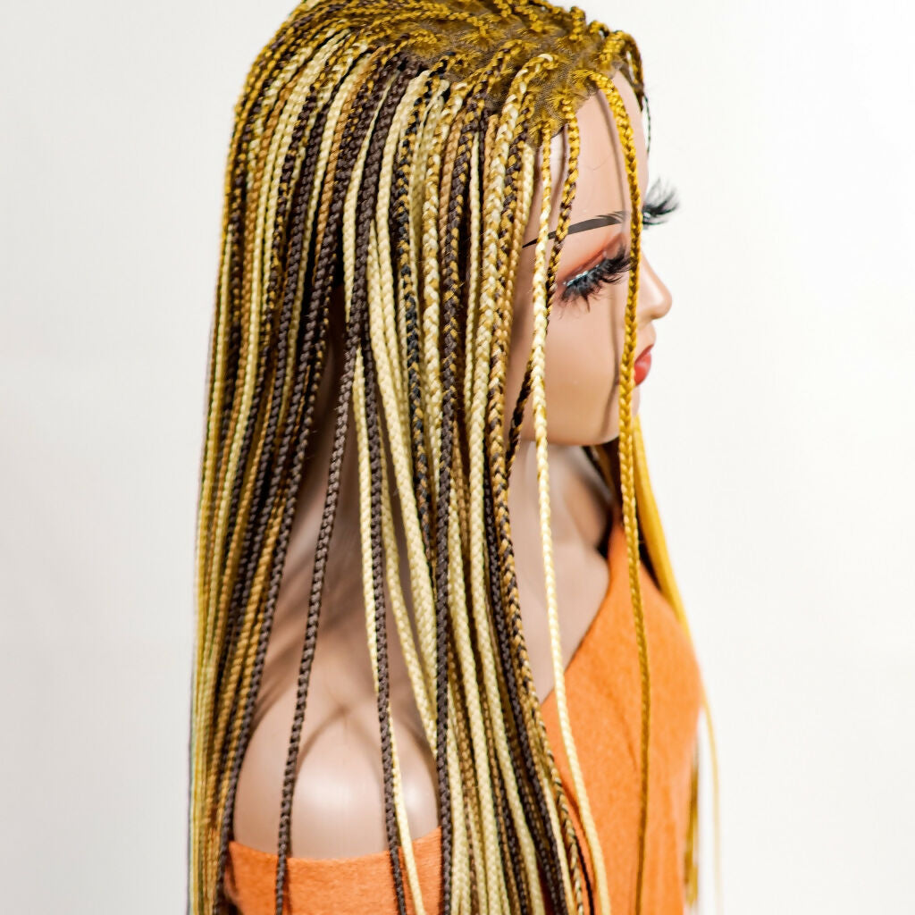 Mini Front Box Braids