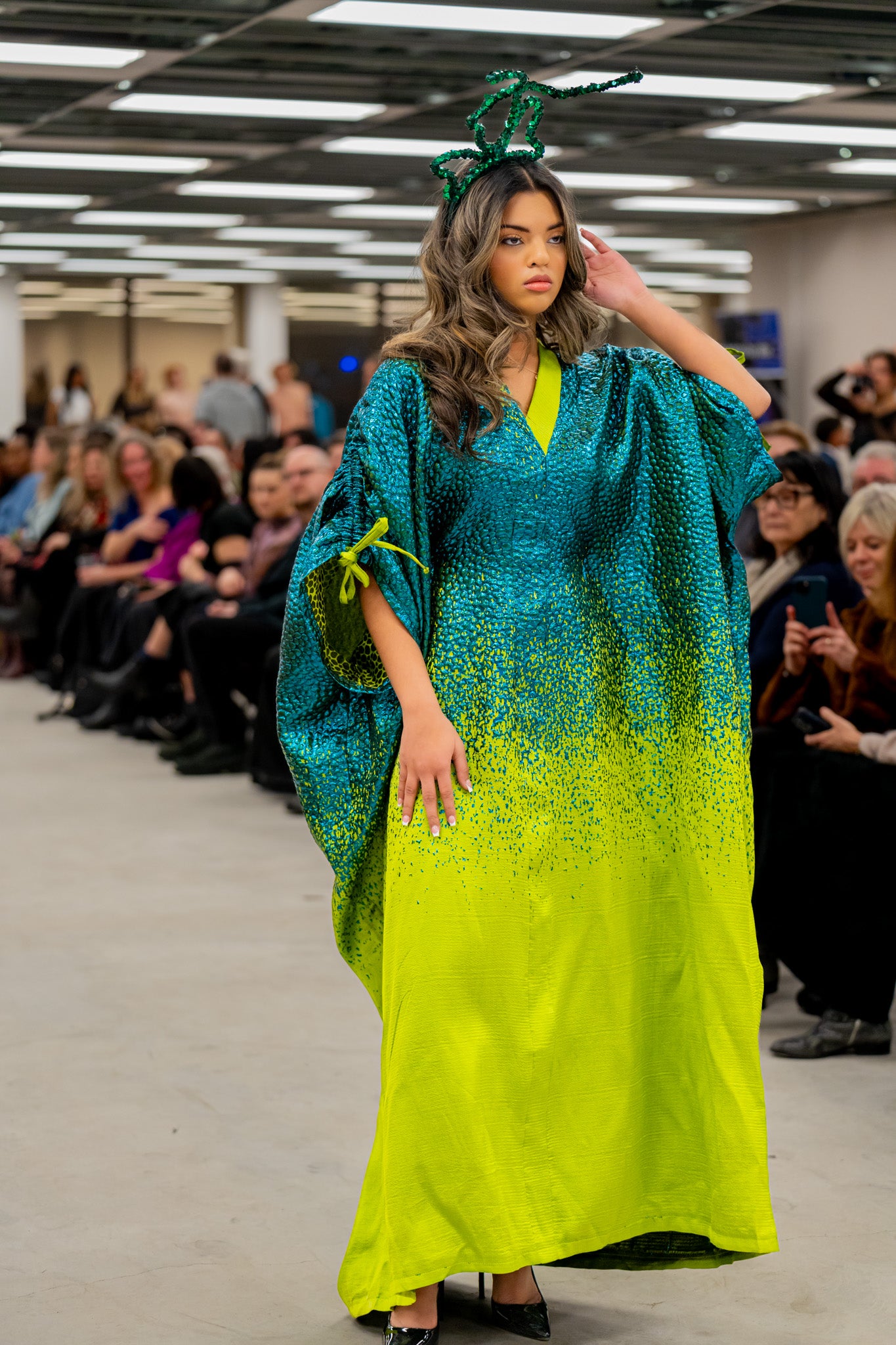 Emerald Blaze Kaftan