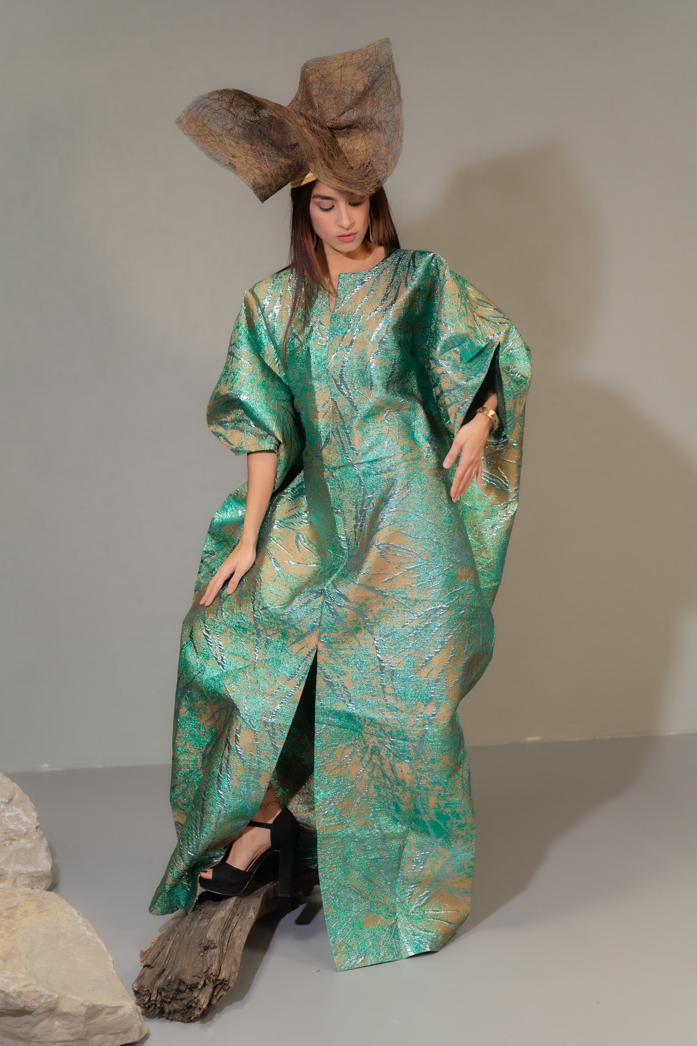 Jade Majesty Kaftan