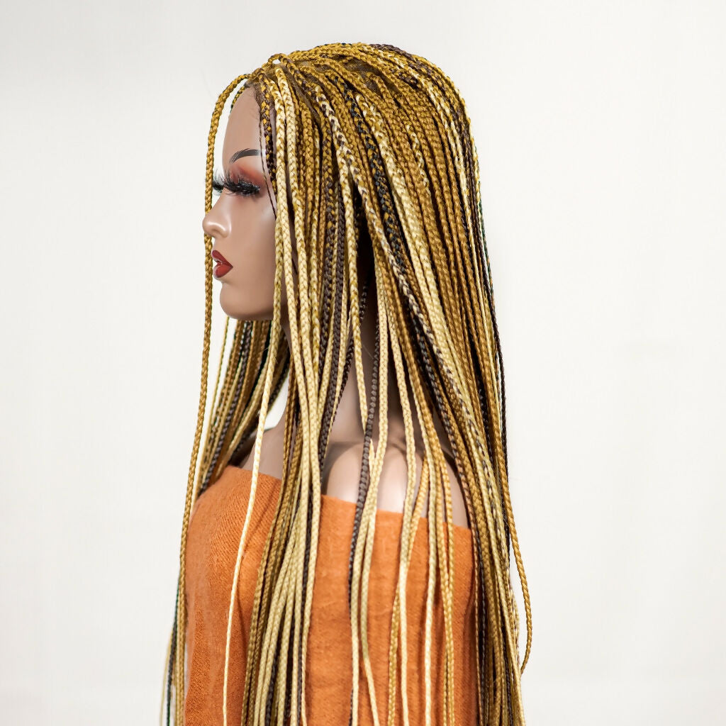 Mini Front Box Braids