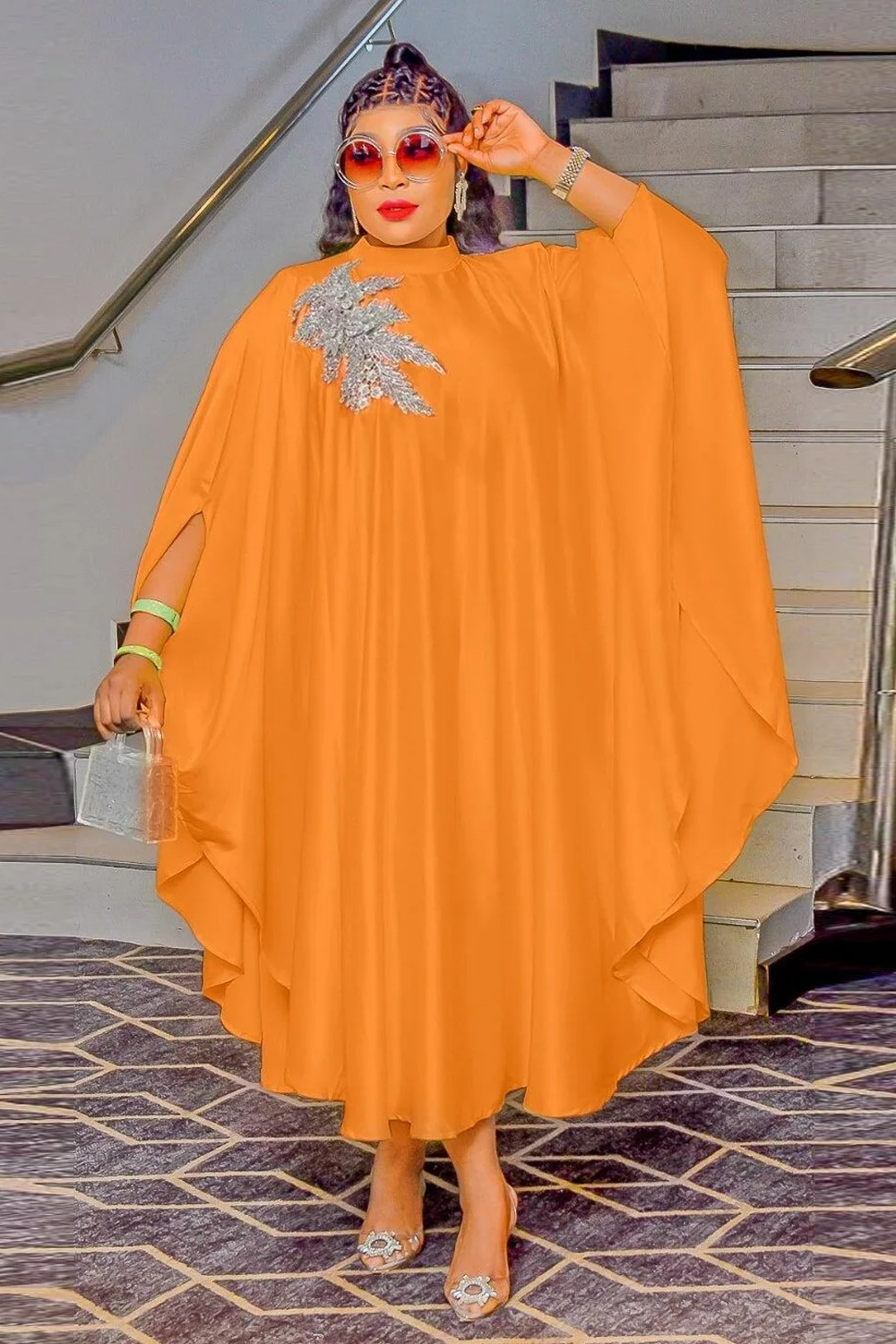 Oversized Kaftan Abaya Dress