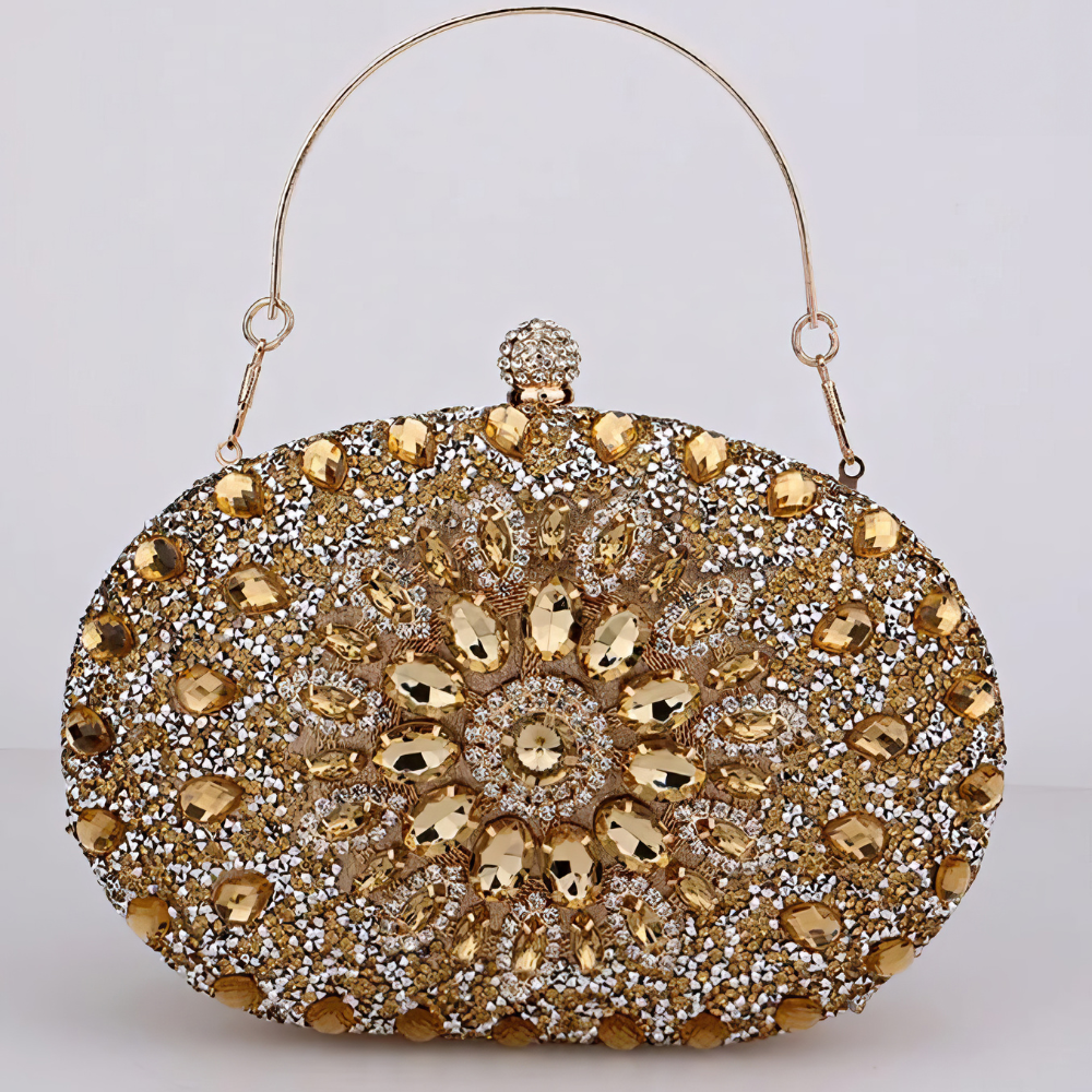 Diamond-Encrusted Evening Bag