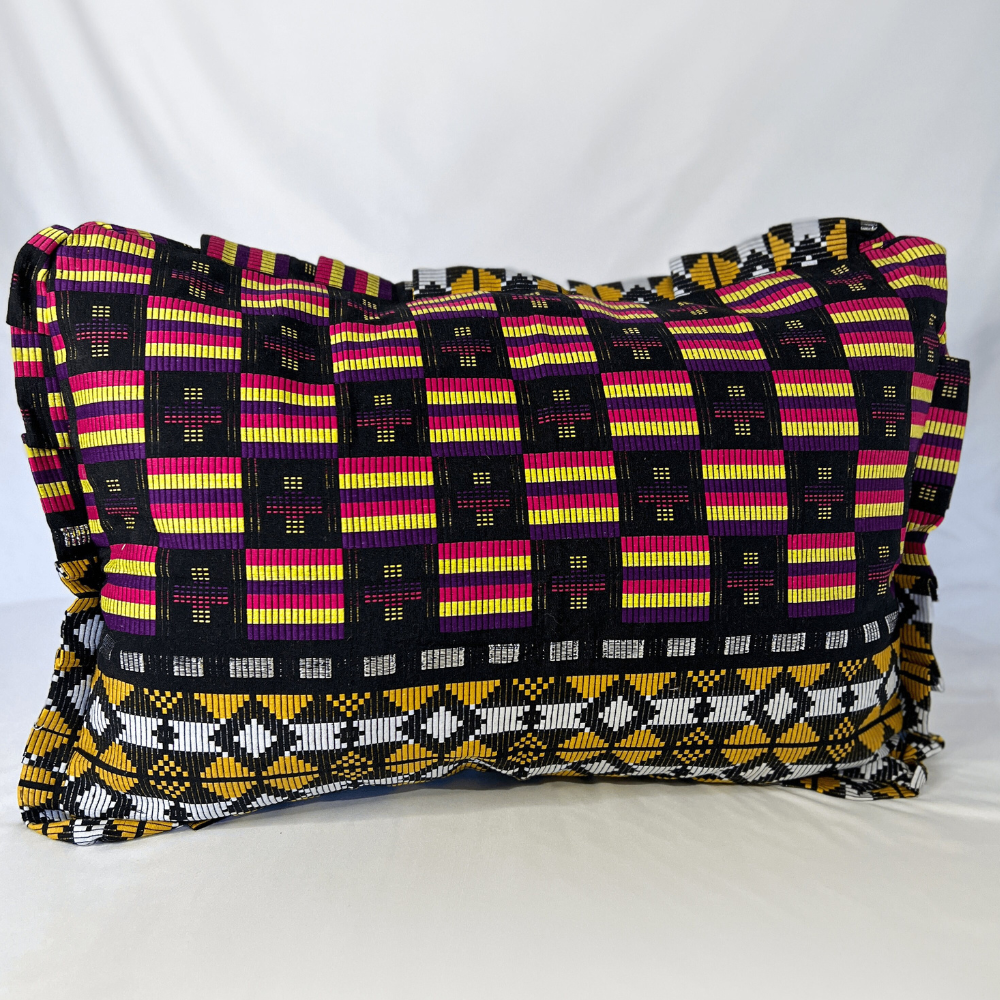 African Print Pillowcase (Check Style) - Jetroe